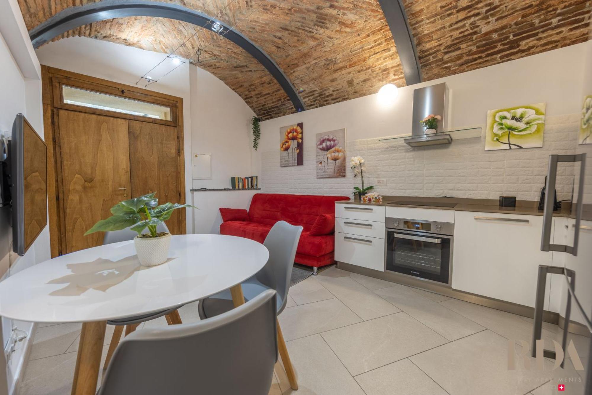 Il Rustico Rda Luxury Apartments Lago Parking 门德里西奥 外观 照片