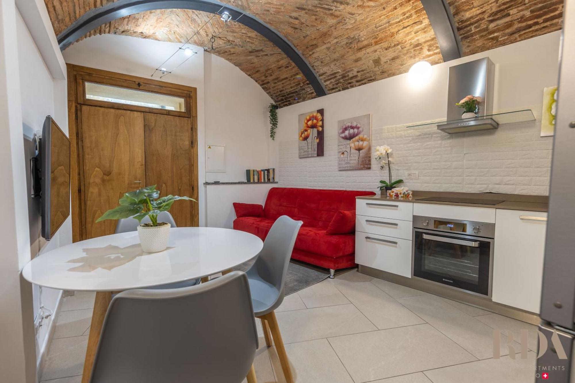 Il Rustico Rda Luxury Apartments Lago Parking 门德里西奥 外观 照片